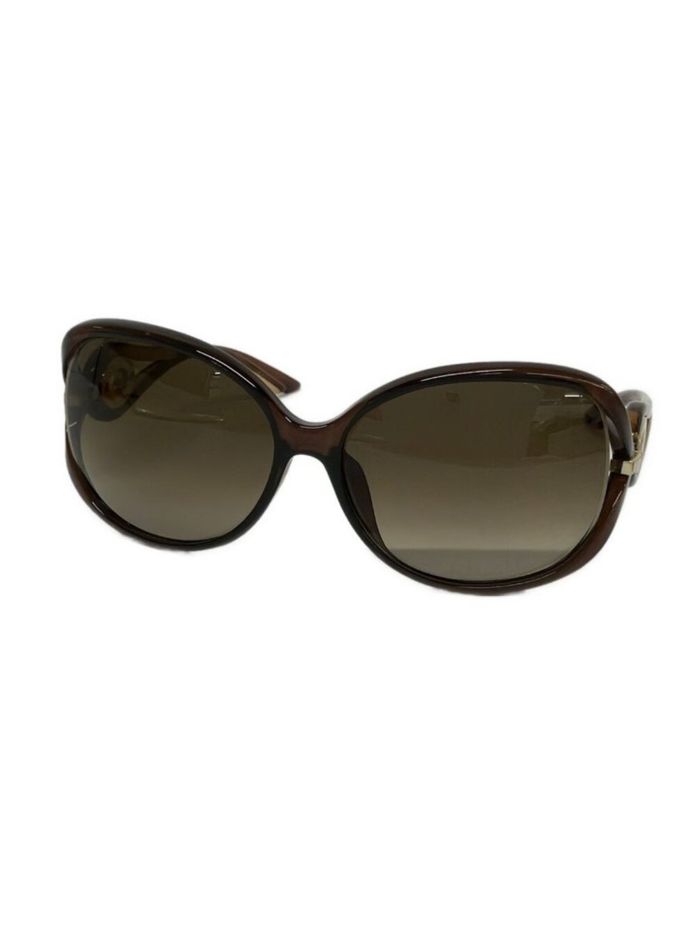 Dior Sunglasses Dark Brown Gold Eyewear